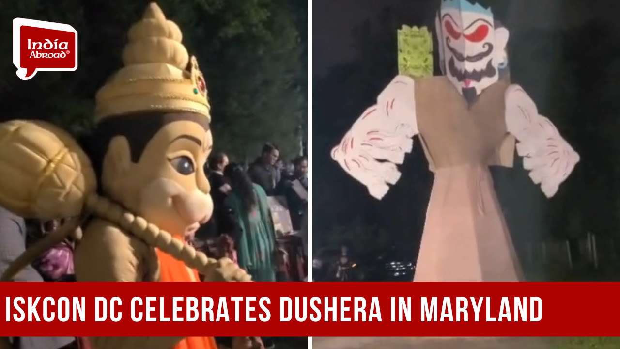 Iskcon DC celebrates Dushera in Maryland